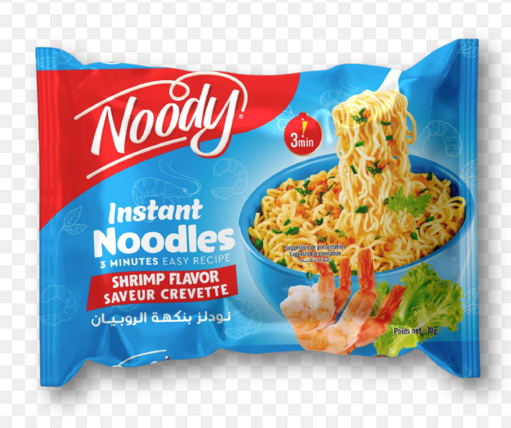 Instant Noodles Saveur Crevette DLC: 09/2026