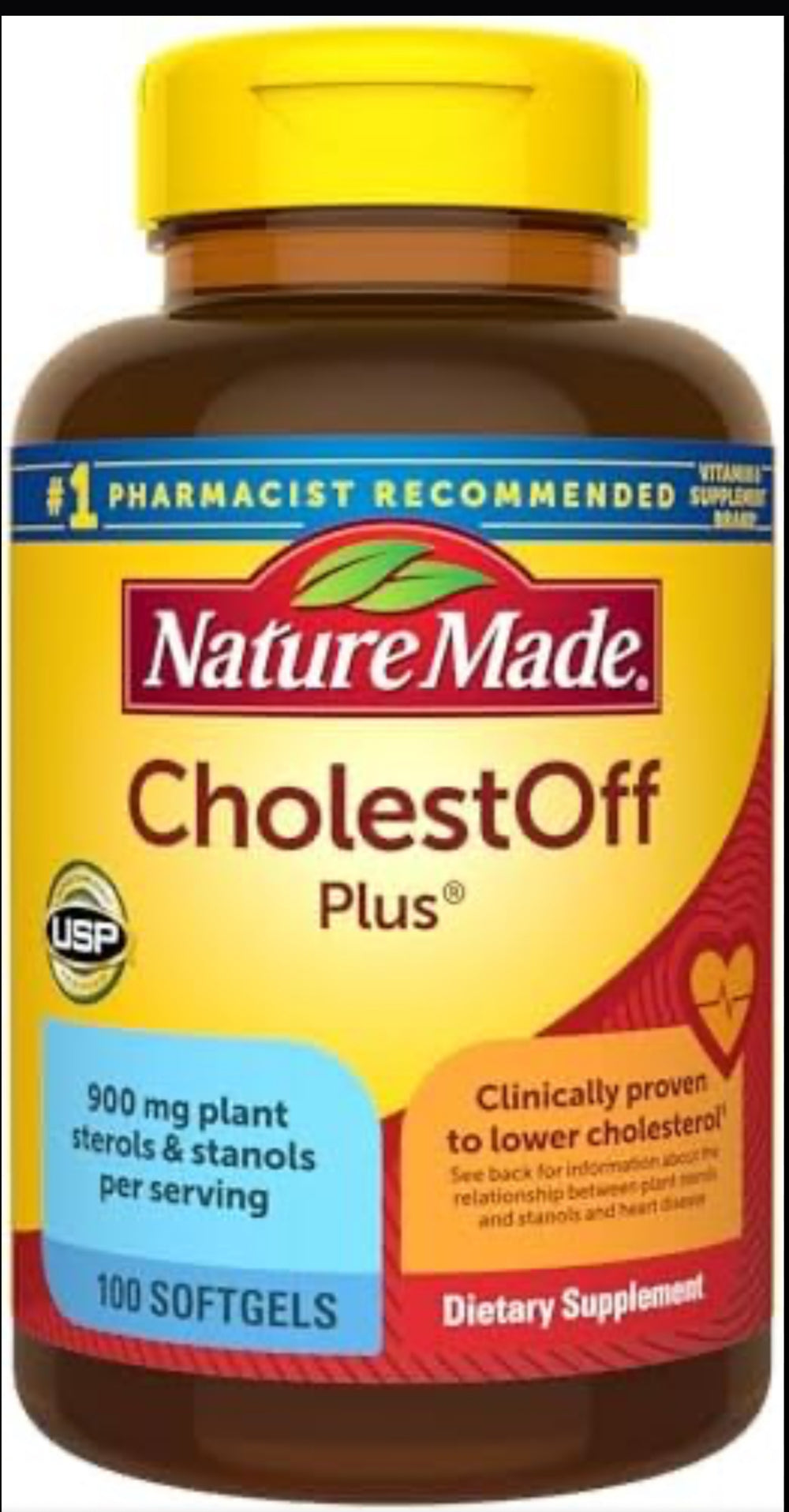 Nature Made CholestOFF Plus, 100Softgels DLC: sept26