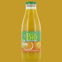 BELLE FRANCE BIO PUR JUS D’ORANGE 75CL