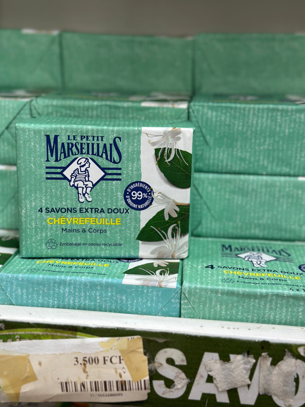 Le petit marseillais 4 savons extra doux mains et corps