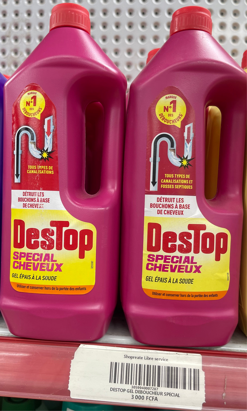 Destop Special cheveux à la soude 950ml
