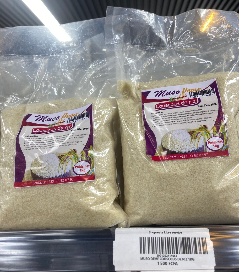 MUSO DEME COUSCOUS DE RIZ 1KG