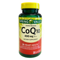 
              Spring Valley CoQ10 400mg Softgel 30ct 07/27
            