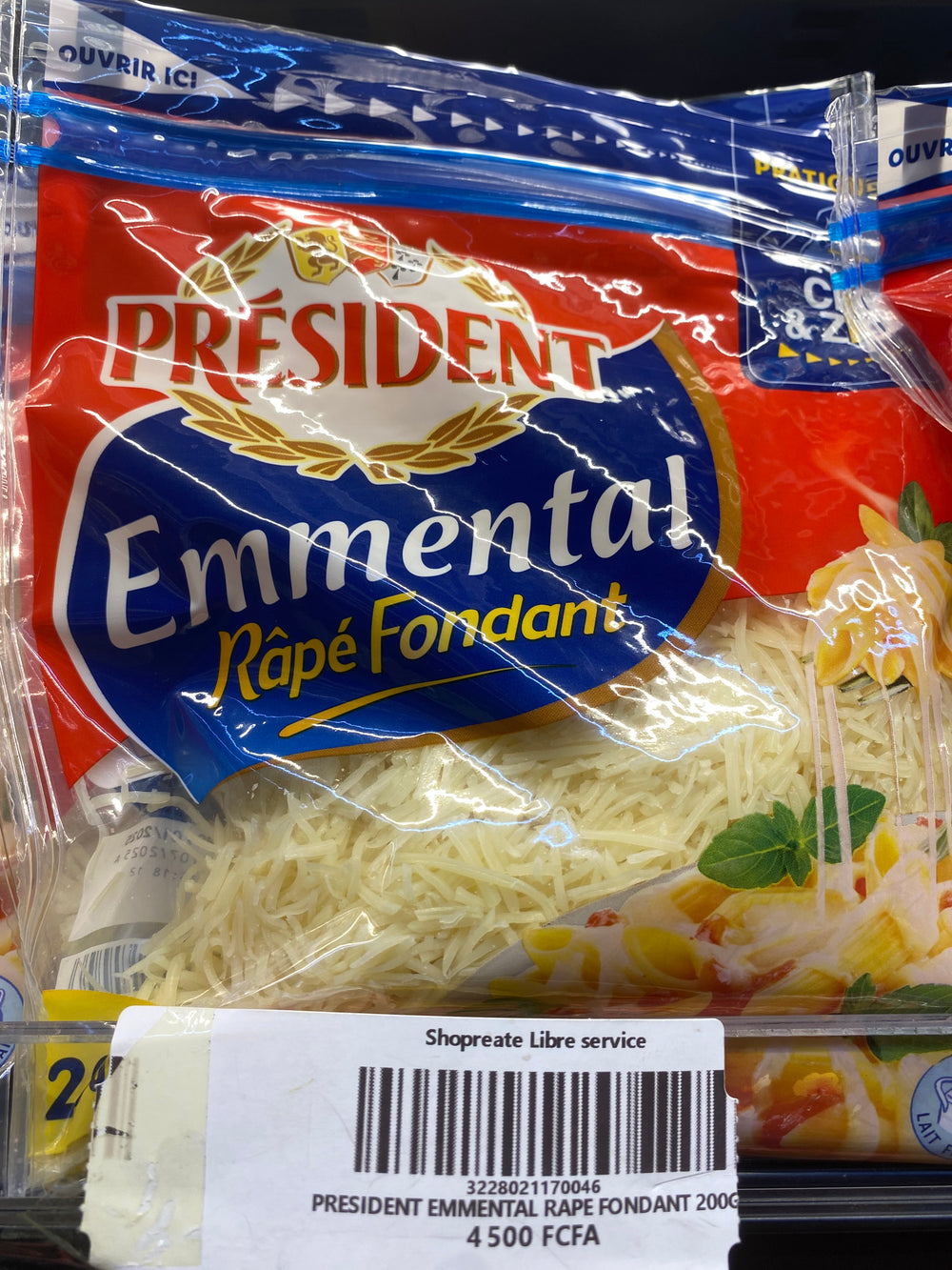 Président Emmental Rape Fondant 200g