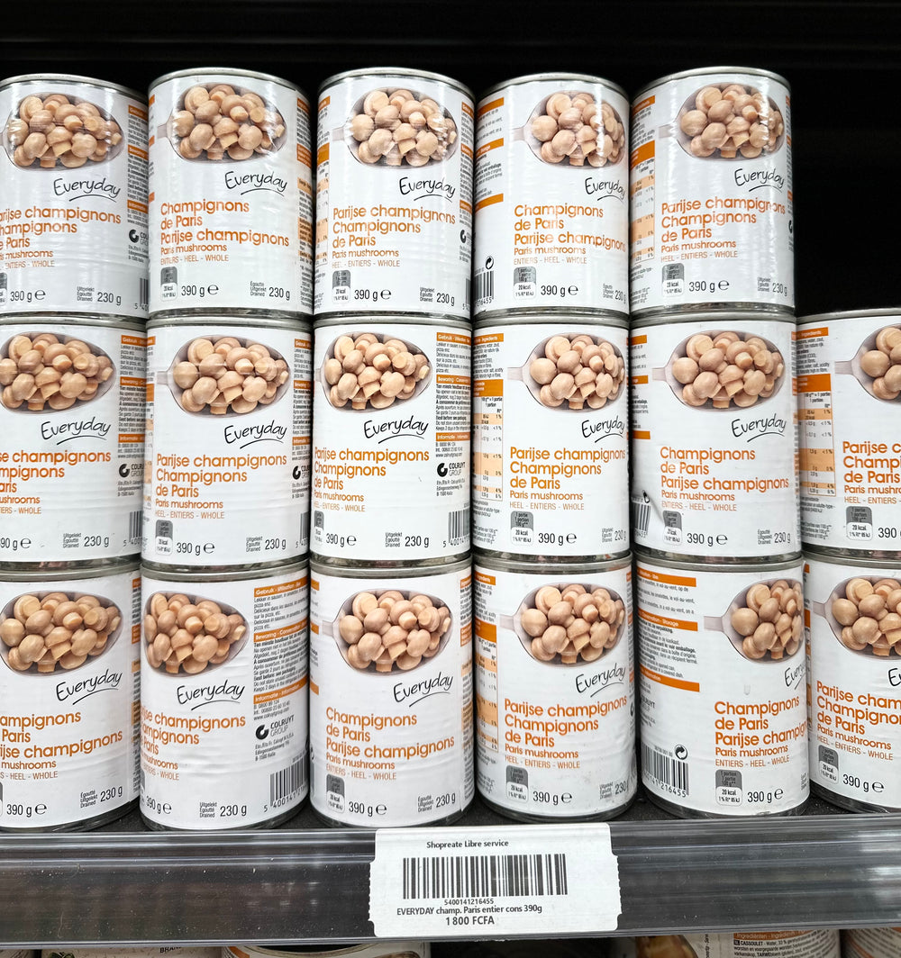 EVERYDAY champignons Paris 390g