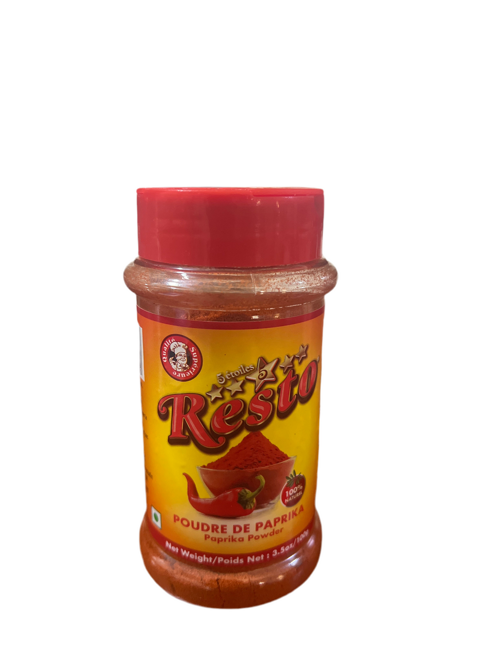RESTO EPICES PAPRIKA POUDRE 100g DLC: Février 2027