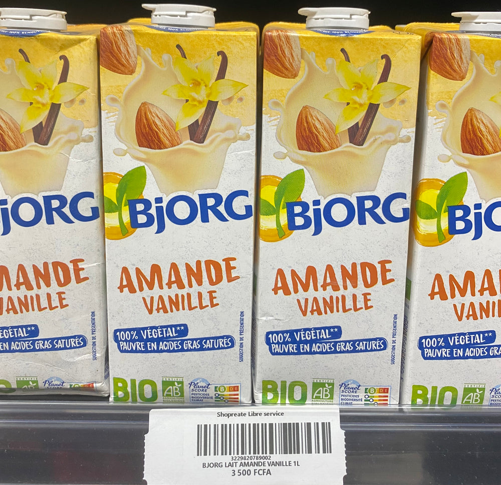 Bjorg Lait Amande Vanille 1L