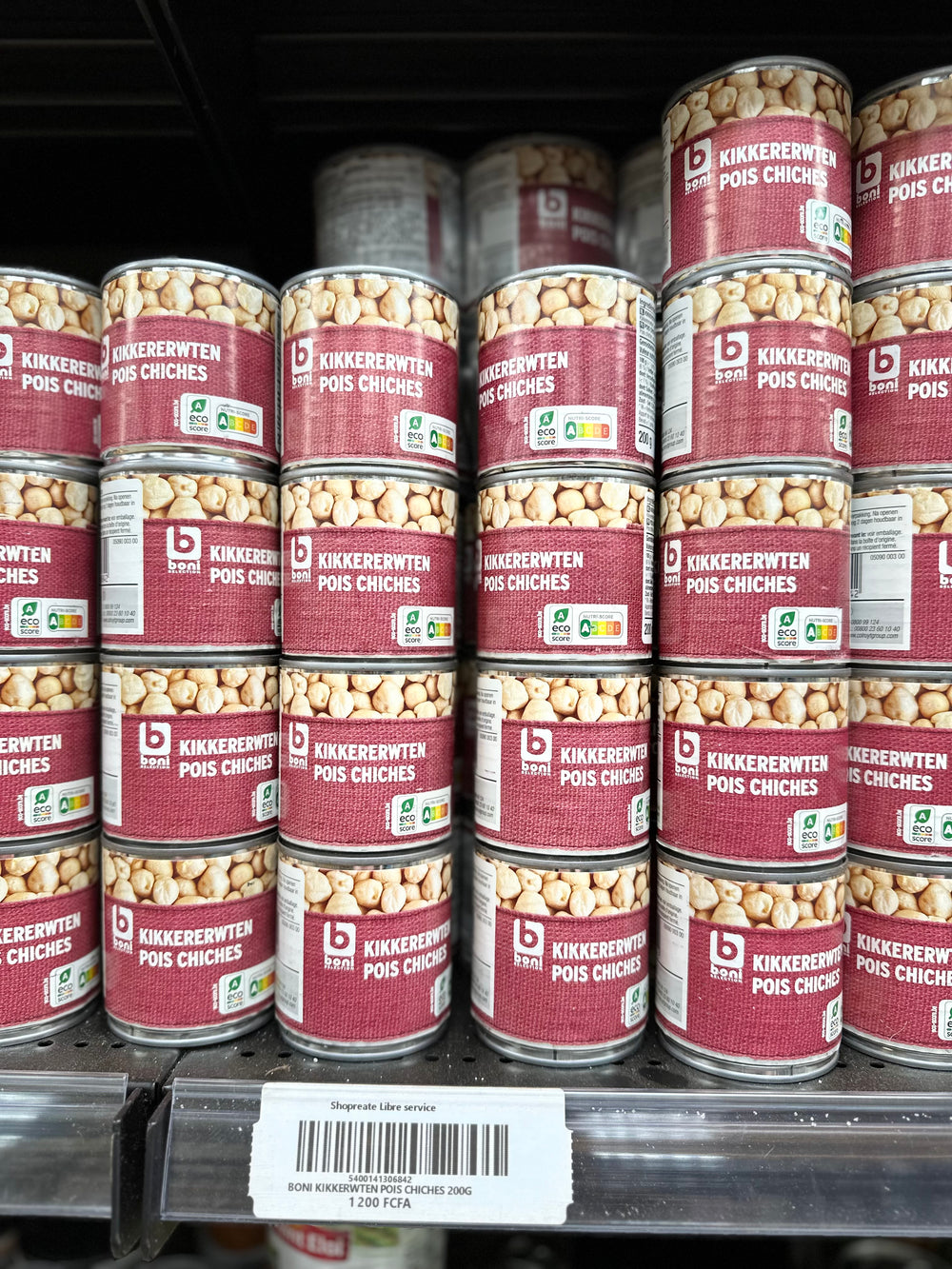 BONI KIKKERWTEN POIS CHICHES 200G
