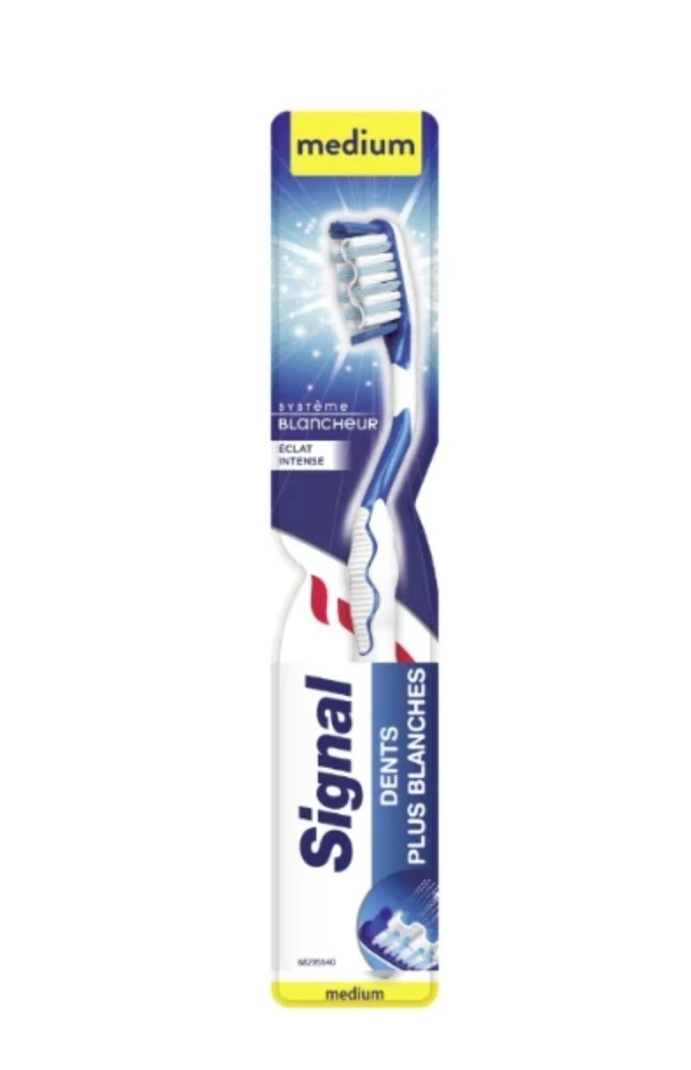 Brosse à dents Médium Blancheur Éclat Intense SIGNAL