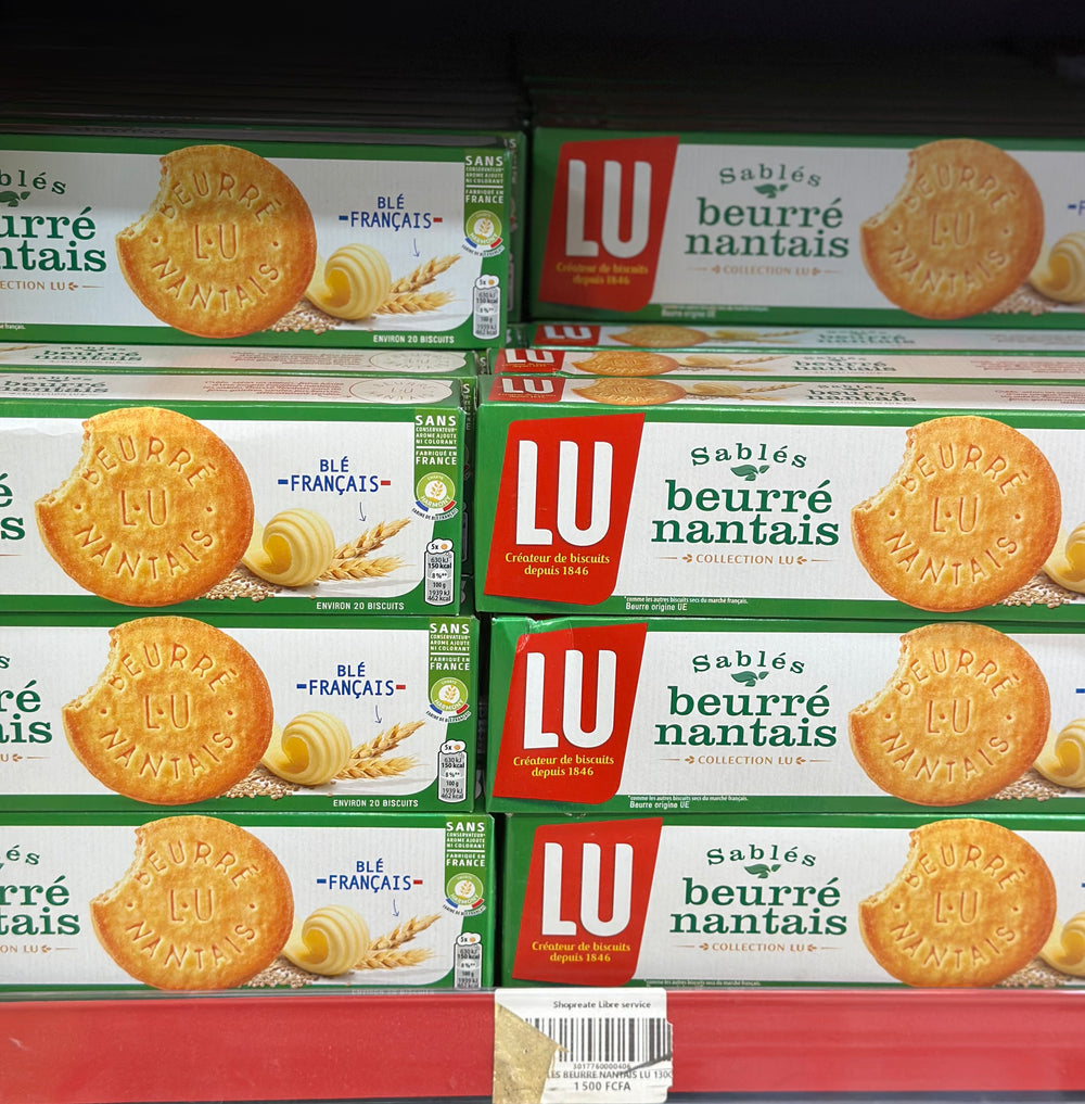 Sablés beurré nantaise LU 130g