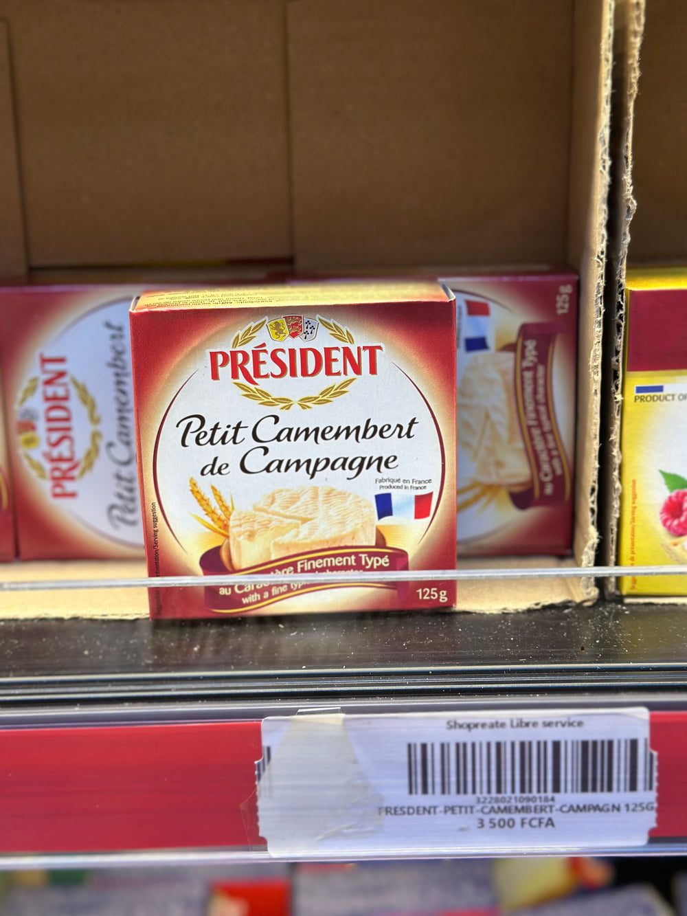 PRESIDENT-PETIT-CAMEMBERT-CAMPAGNE 125G