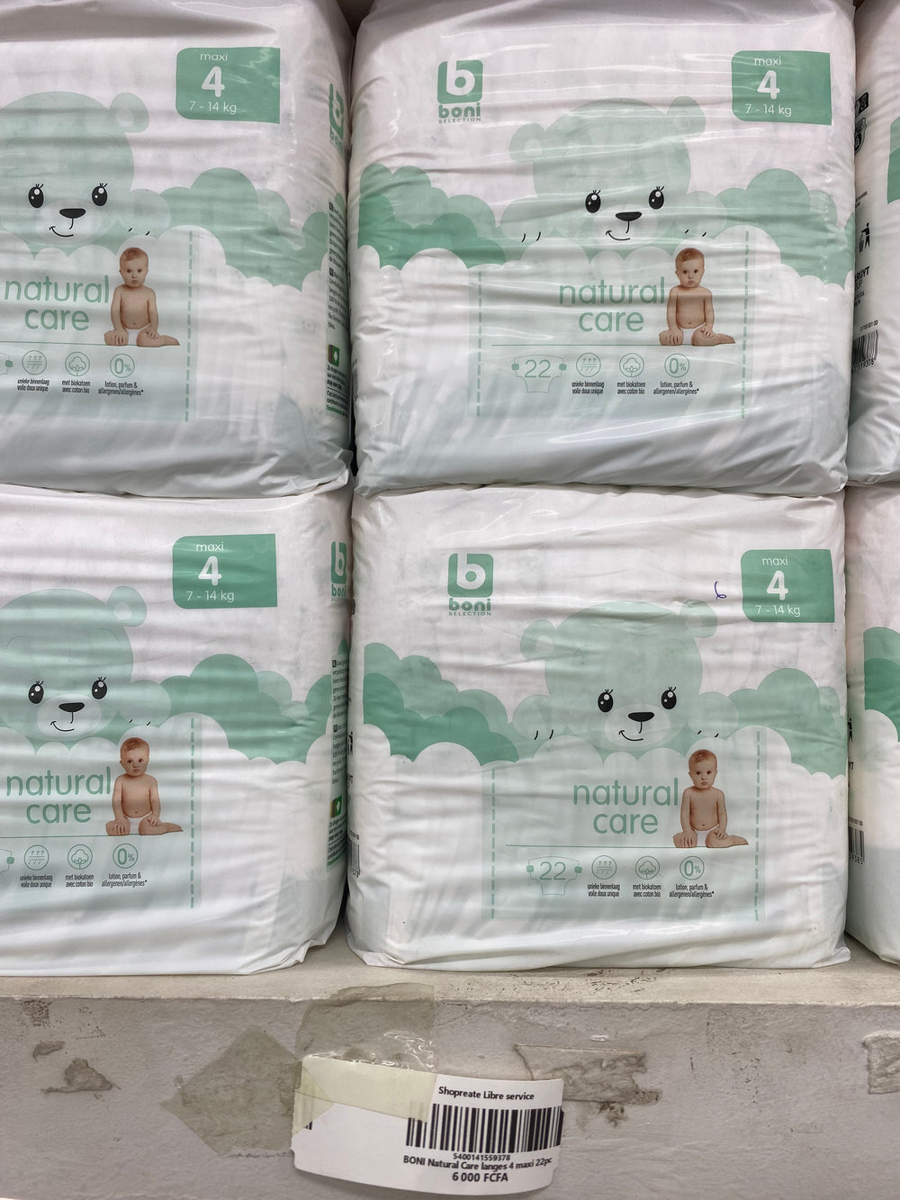 Boni Natural Care Langes 4maxi 22pc
