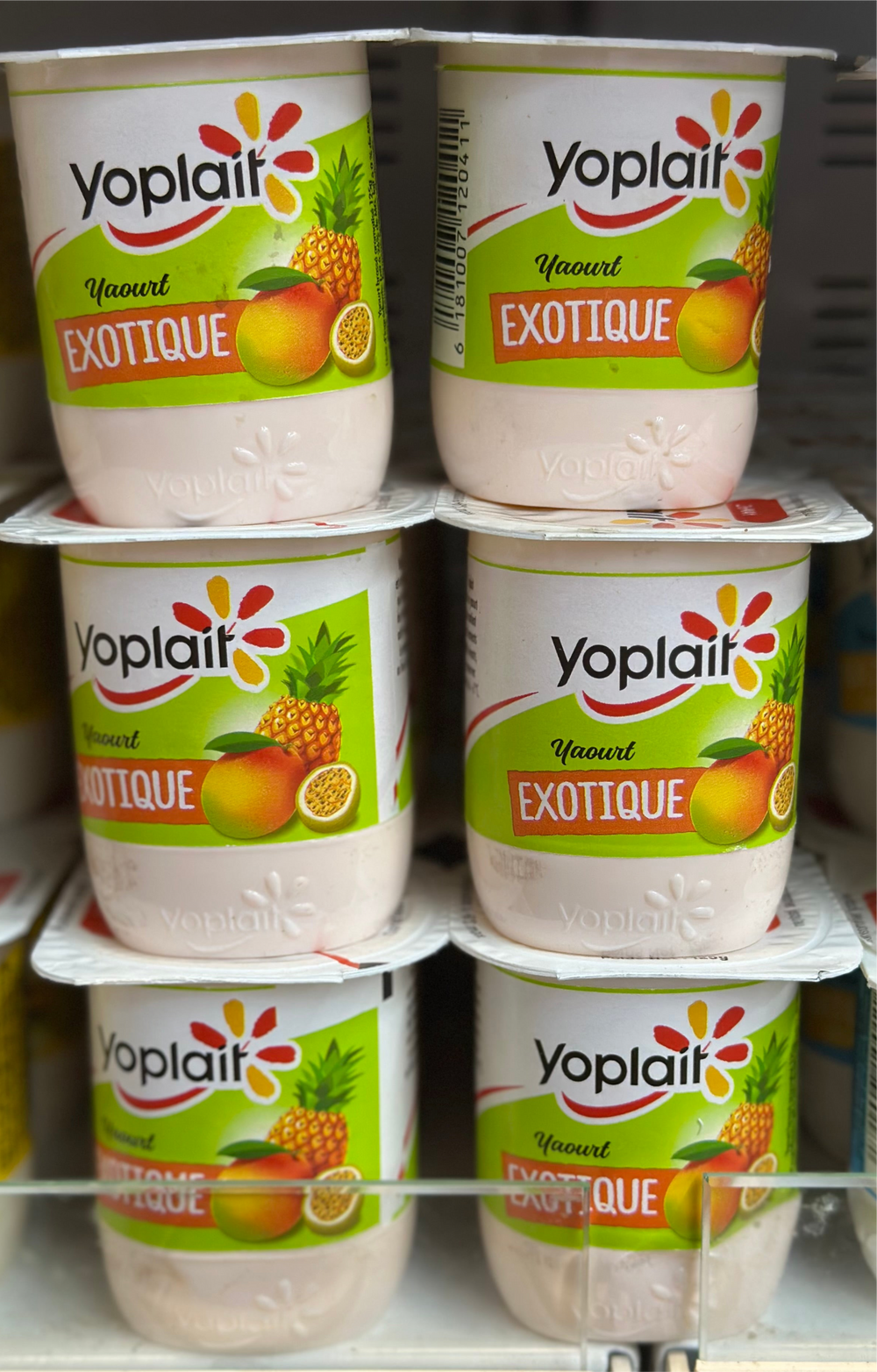 YAOURT YOPLAIT POT EXOTIQUE 125G