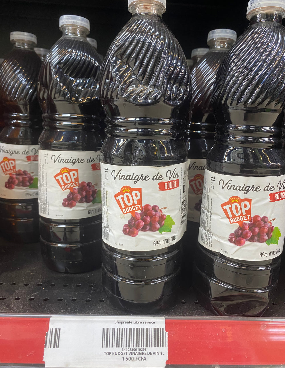 Top Budget Vinaigre de vin 1L