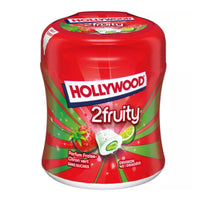 Hollywood 2fruity box chewing-gum fraise citron vert sans sucres