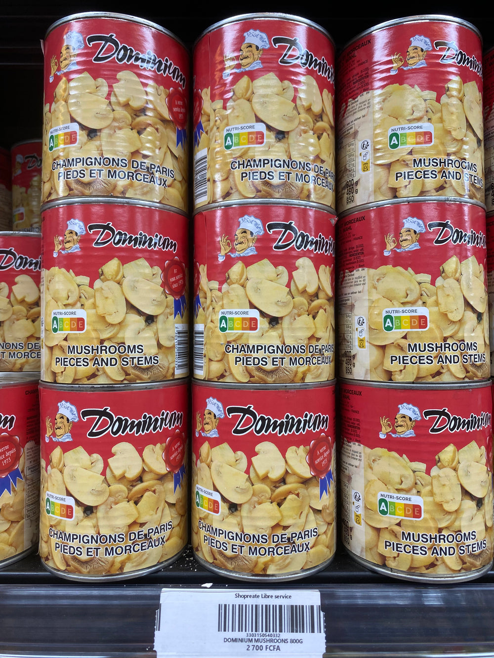 Dominium Mushroons 800g