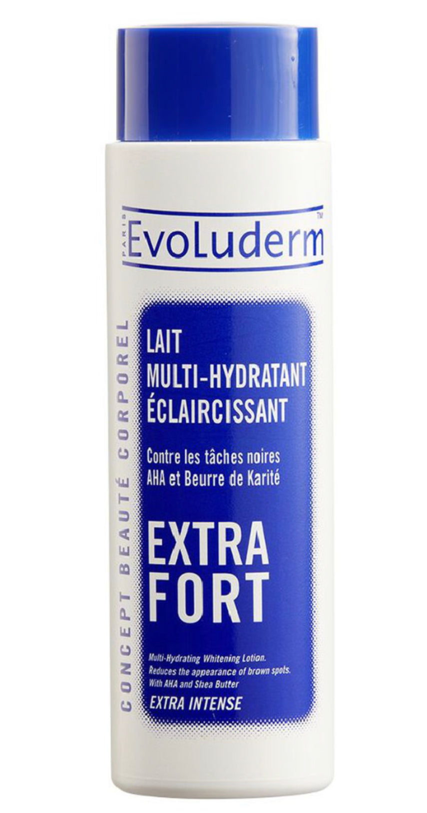 Lait éclaircissant Evoluderm extra fort 500 ml