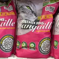 CRISTAUX FINS TRANQUILLE LITIÈRE POUR CHATS 3.7L