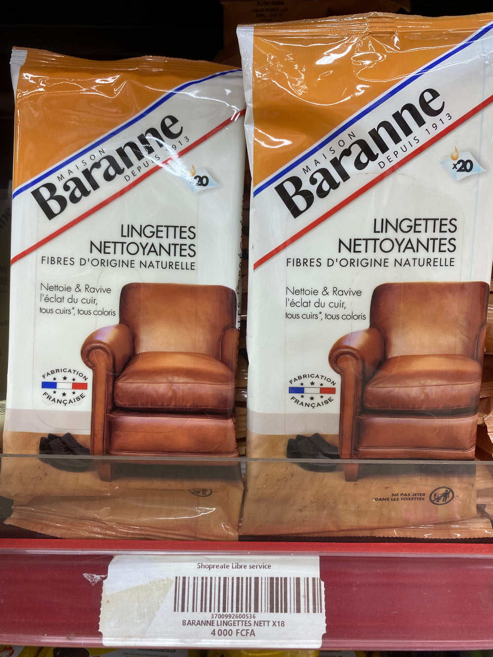 Baranne Lingettes Nettoyantes x12