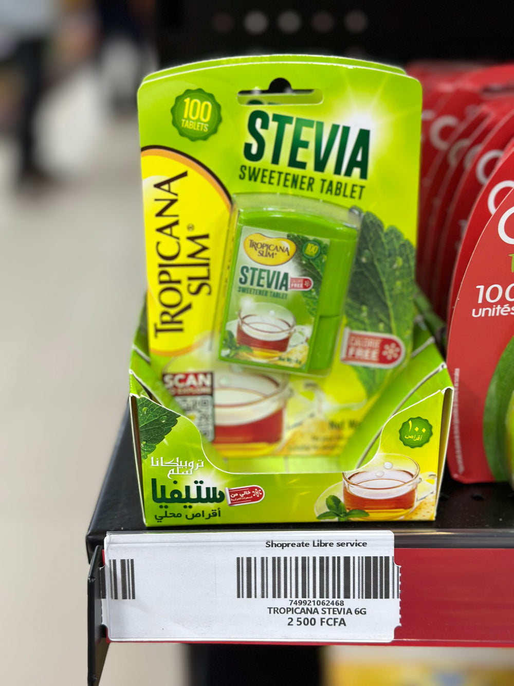 Tropicana slim Stevia 100 tablets 6g