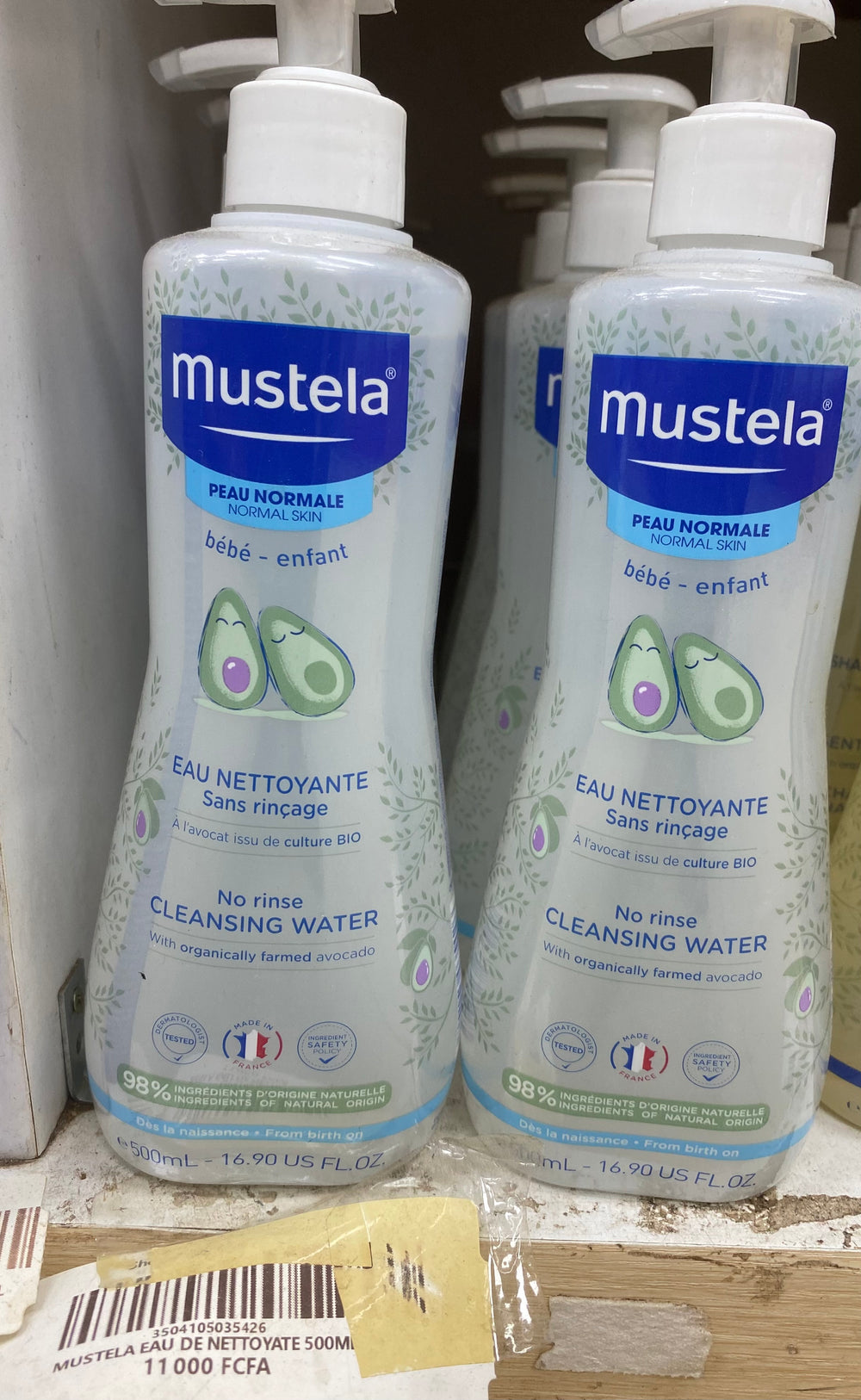 Mustela Eaux de Nettoyate 500Ml