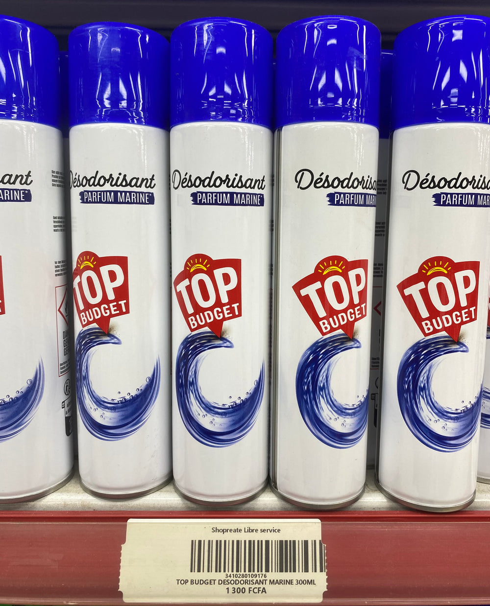 Top Budget Desodorisant Marine 300Ml