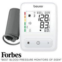 
              Beurer Auto 400 Upper Arm Blood Pressure Monitor, Large Cuff, Accurate Easy to Read Color Coded Results
            
