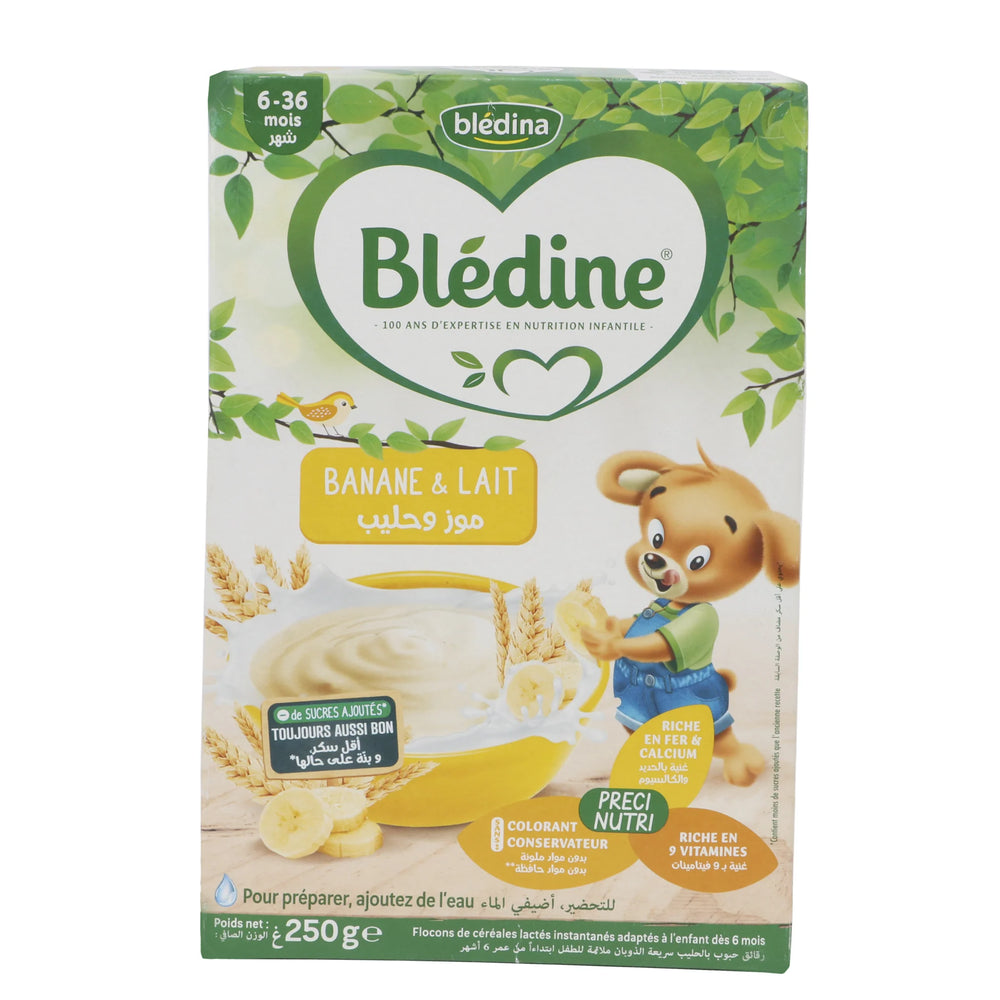 Bledine Banane & Lait 250g DLC: 28/05/2026