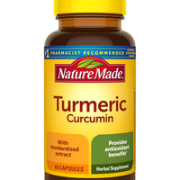 Nature Made Turmeric Curcumin 500 mg, 60 Gélules Antioxydantes