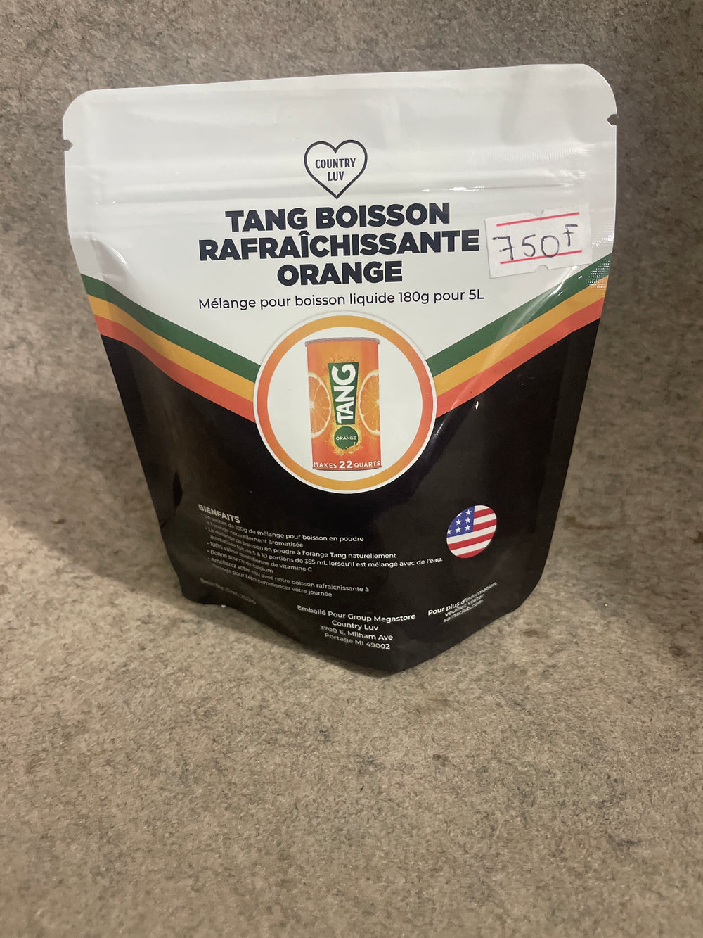 Tang Orange Drink Mix 36g DLC: 03-MAR14