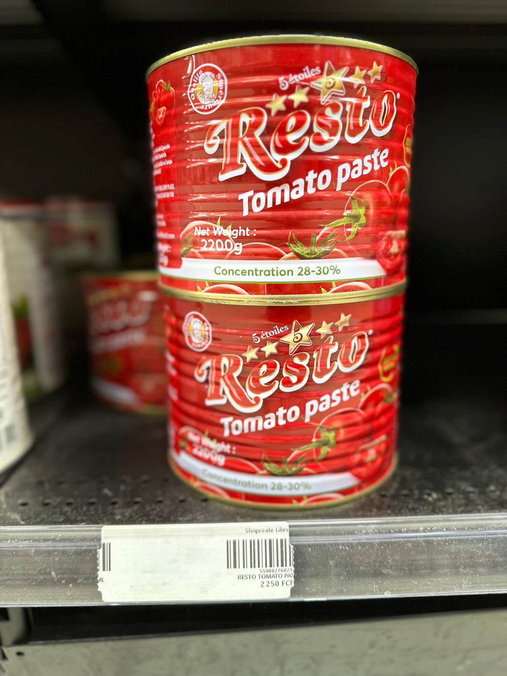 RESTO TOMATO PASTE 2200G
