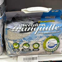 Hygiène tranquille litière minérale pour chat