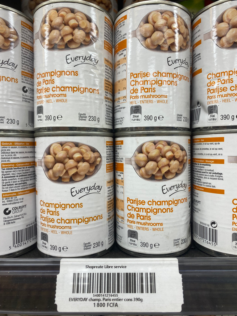 EVERYDAY champ. Paris entier cons 390g