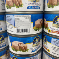 KING FIN THON MORCEAUXAU NATUREL 185G