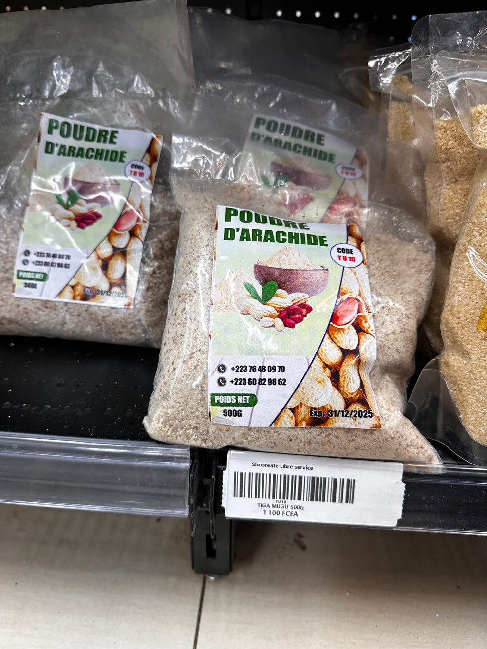 POUDRE D’ARACHIDE TIGA MUGU 500G