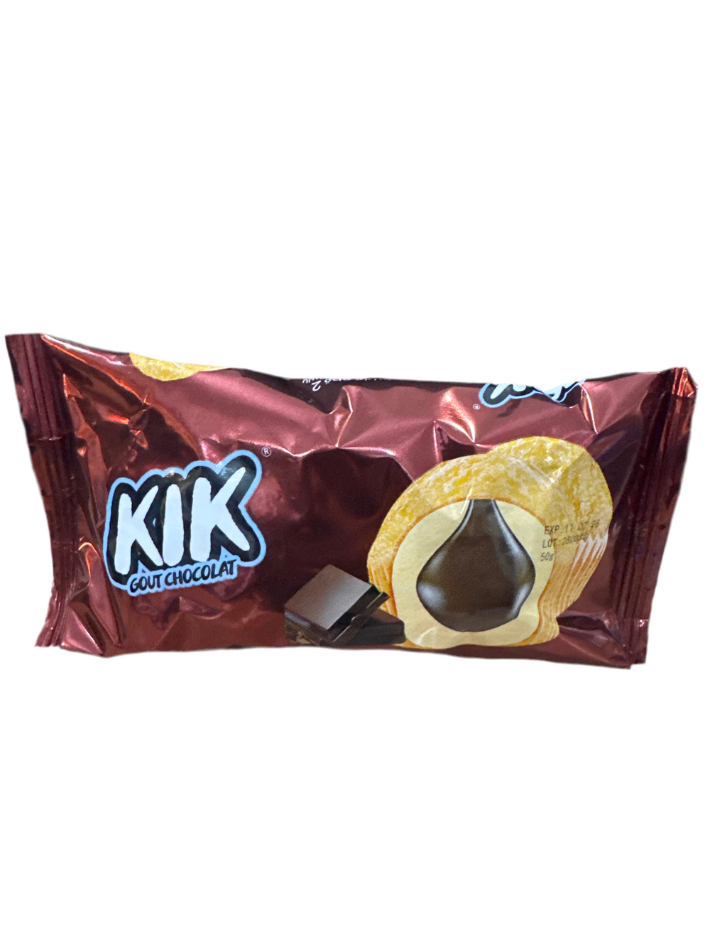 Gâteau KIK goût chocolat (50g) DLC: Fev26