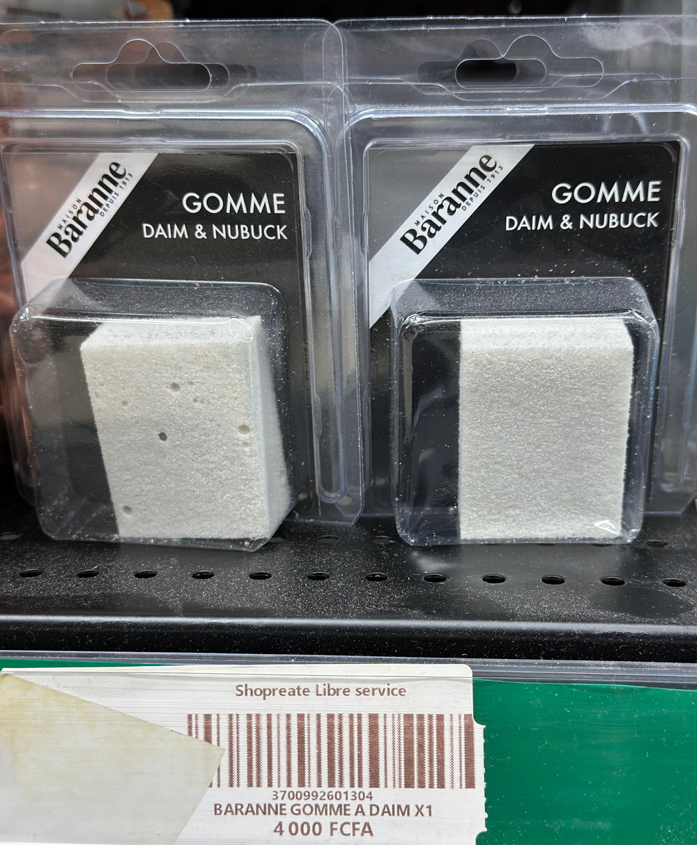 BARANNE GOMME DAIM & NUBUCK X1