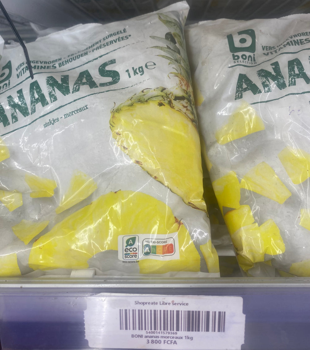 Boni ananas morceaux 1kg