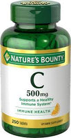 
              Nature's Bounty, Vitamin C, 500 mg, 250 Tablets 11/26
            