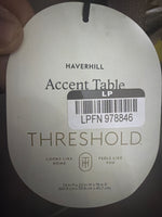 
              Haverhill Wood End Table Weathered Brown - Threshold: Chic Living Room Furniture, No Assembly Required
            