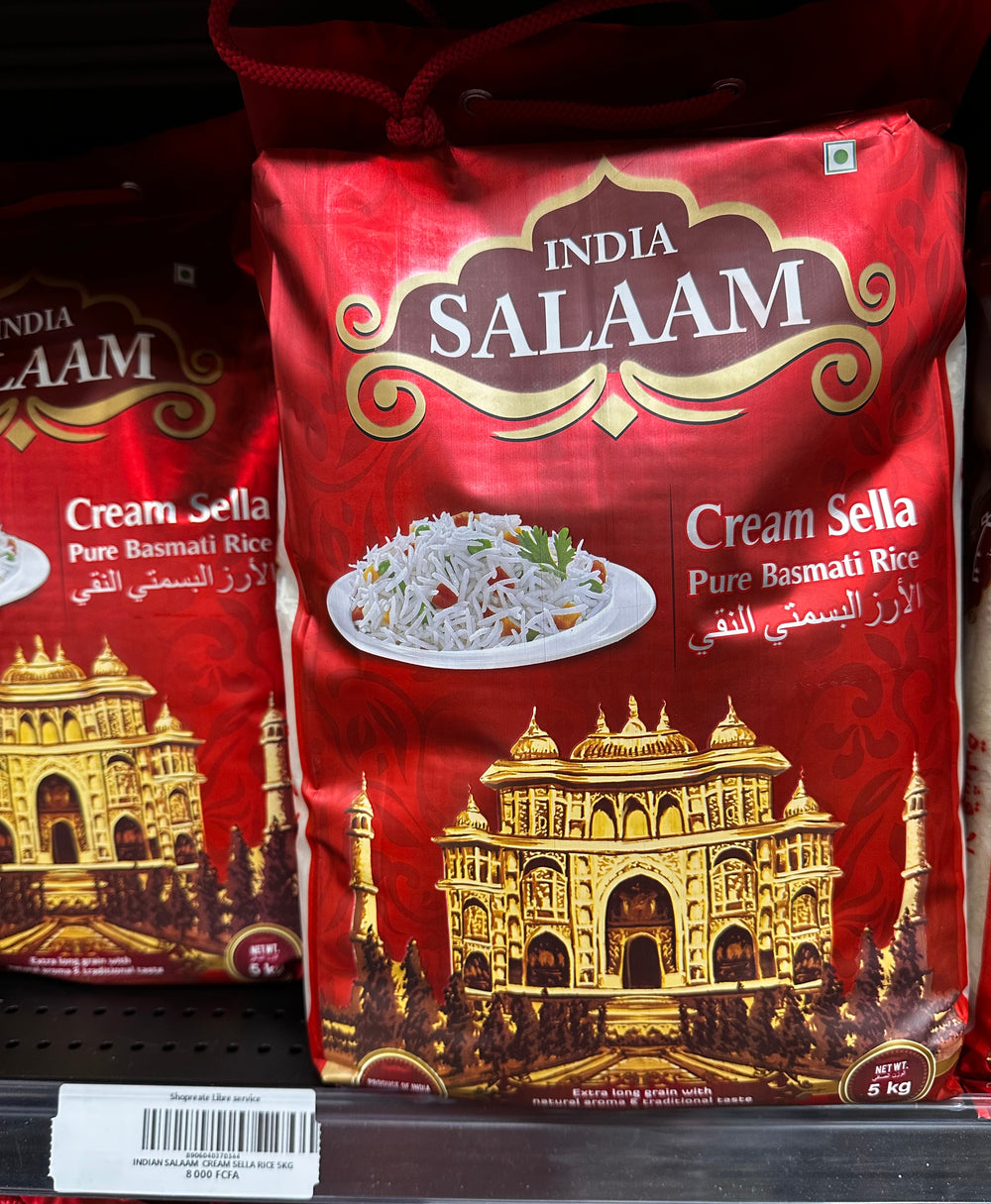 INDIAN SALAAM CREAM SELLA RICE 5KG