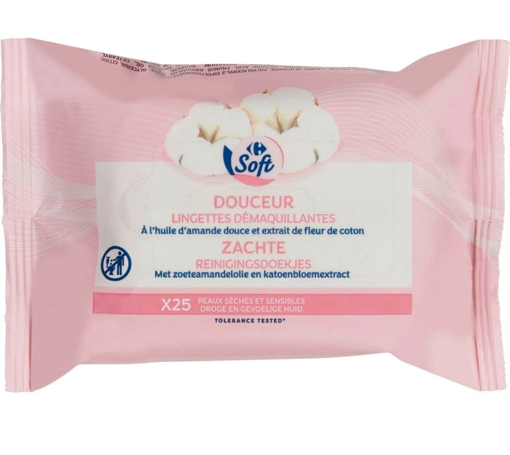 Douceur Lingettes Démaquillantes