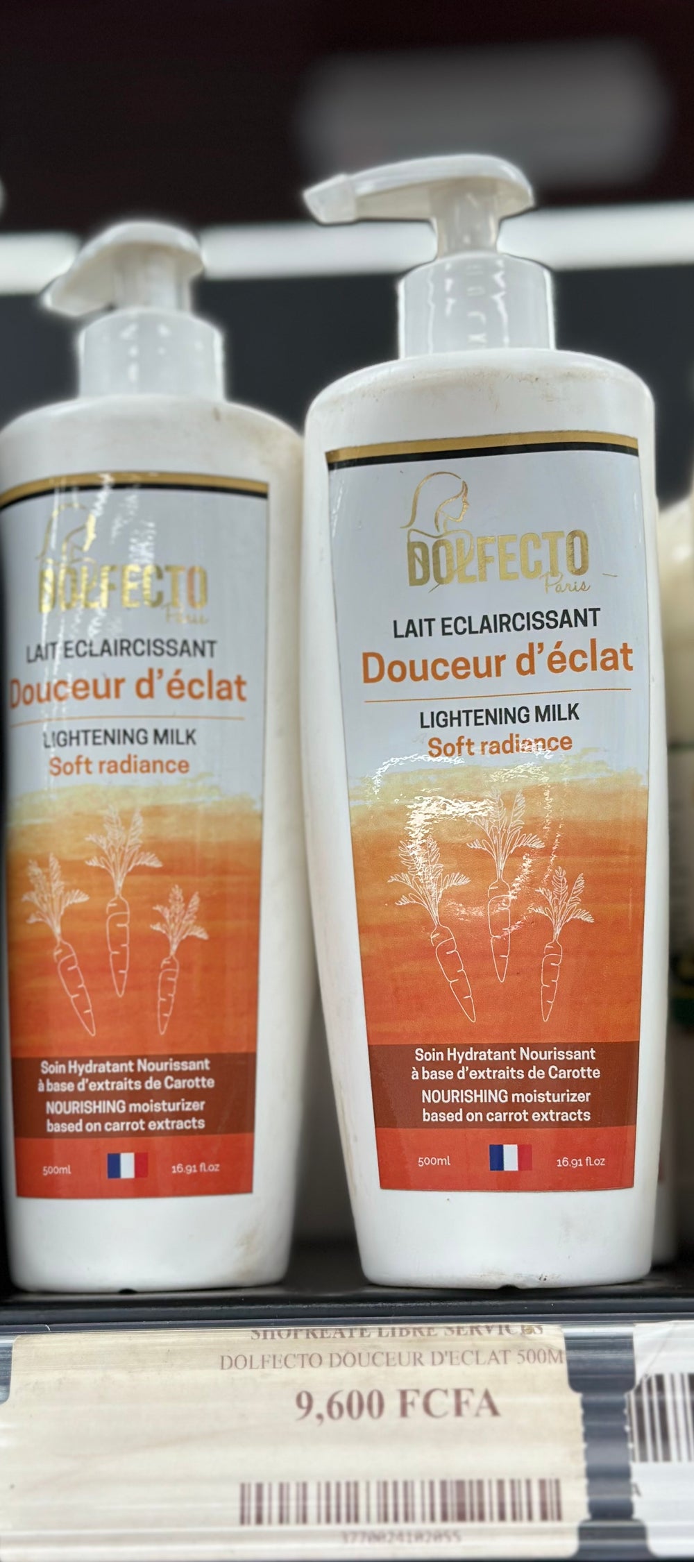 DOLFECTO PARIS LAIT ÉCLAIRCISSANT 500ML