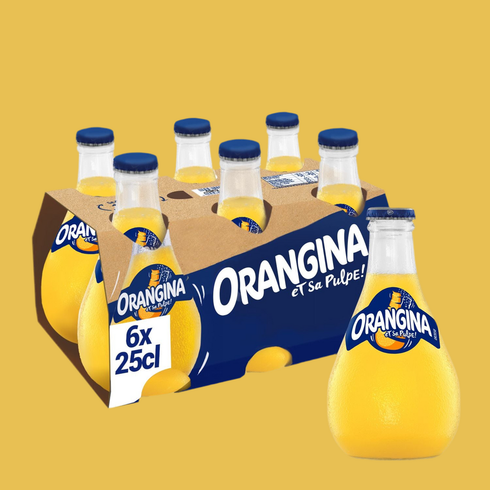 ORANGINA ET SA PULPE 6X25CL