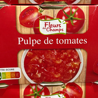 Pulpe de tomates 400 g) DLC: Juin28