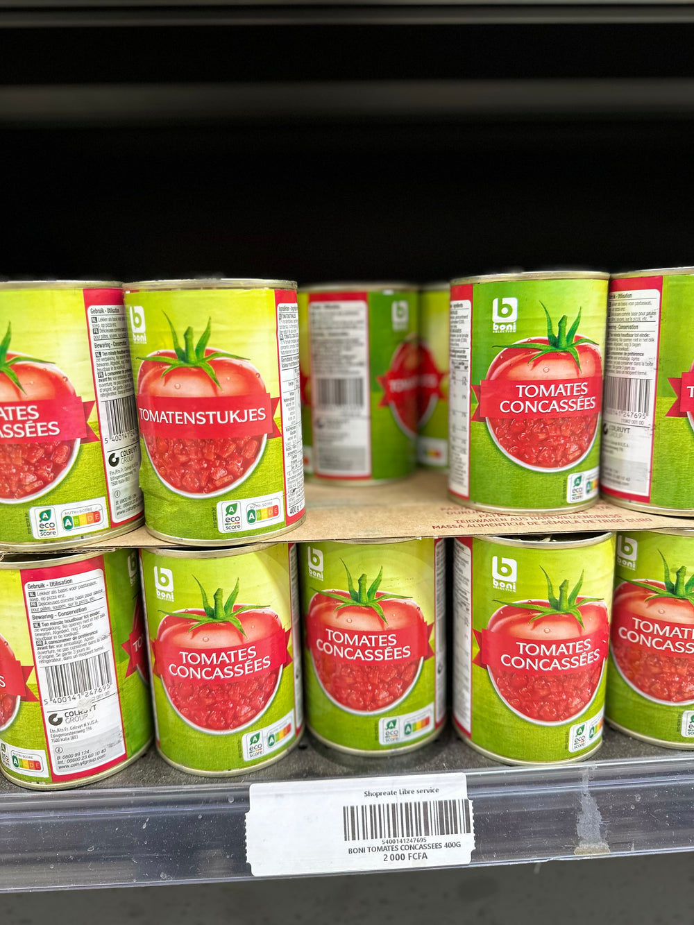 BONI TOMATES CONCASSEES 400G