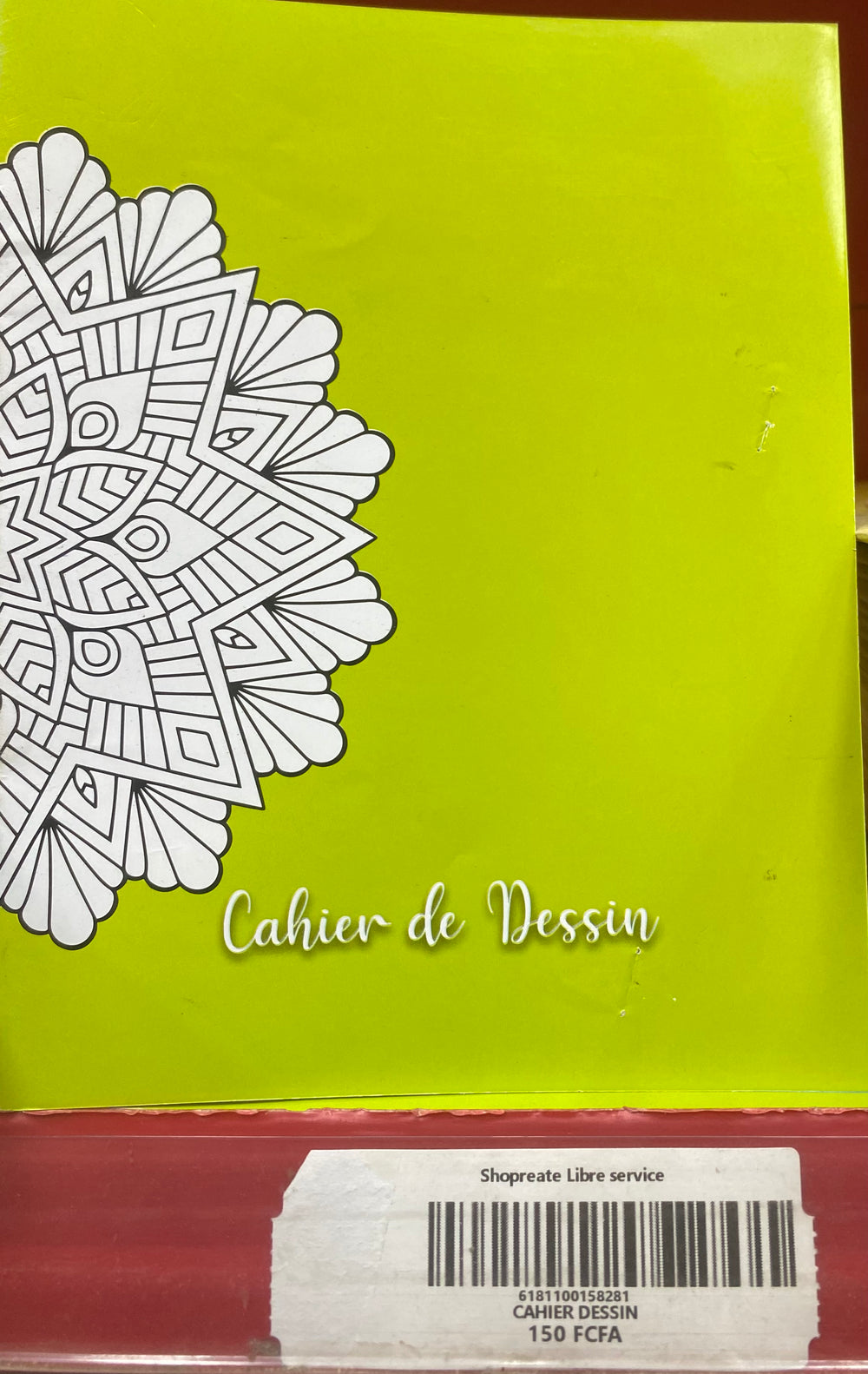 CAHIER DESSIN