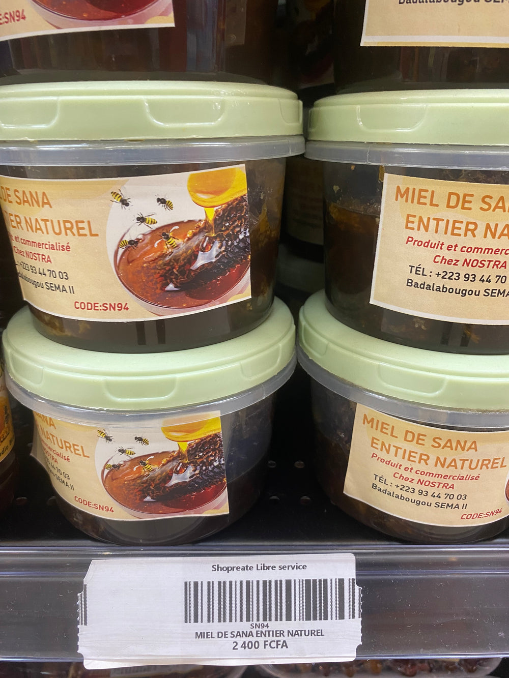 Miel de sana Entier Naturel