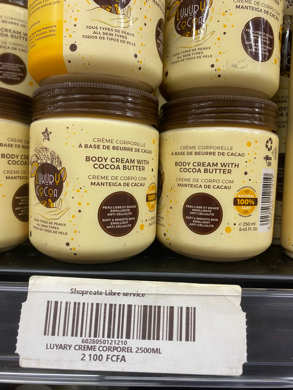 Luyary Creme Corporel 2500ml