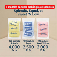 
              Édulcorant zéro calorie Equal 1000 sachets
            